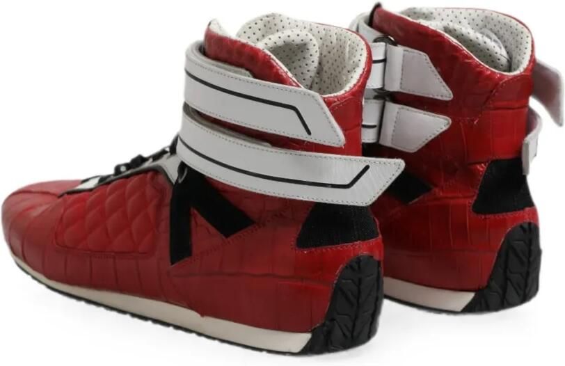 Dolce & Gabbana Sneakers met klittenband Rood - Foto 4