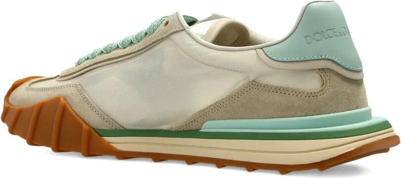 Dolce & Gabbana Sneakers met logo Beige - Foto 3