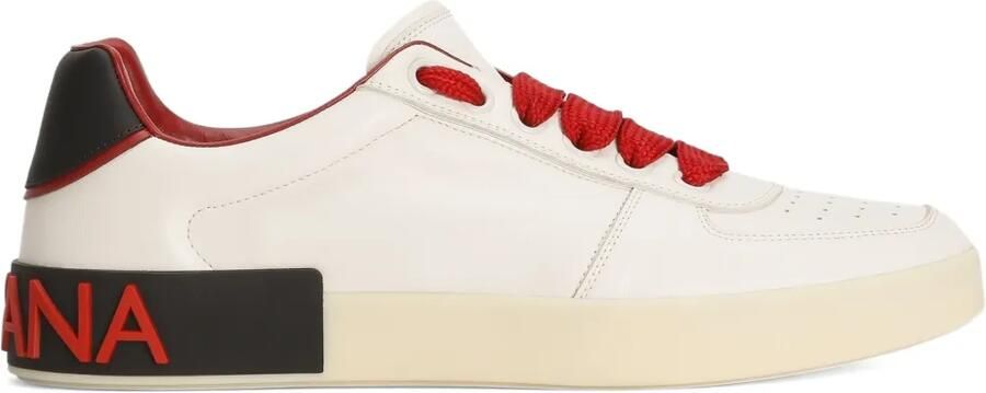 Dolce & Gabbana Sneakers met logo-reliëf Wit