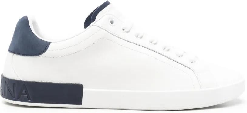 Dolce & Gabbana Sneakers met logo-reliëf Wit