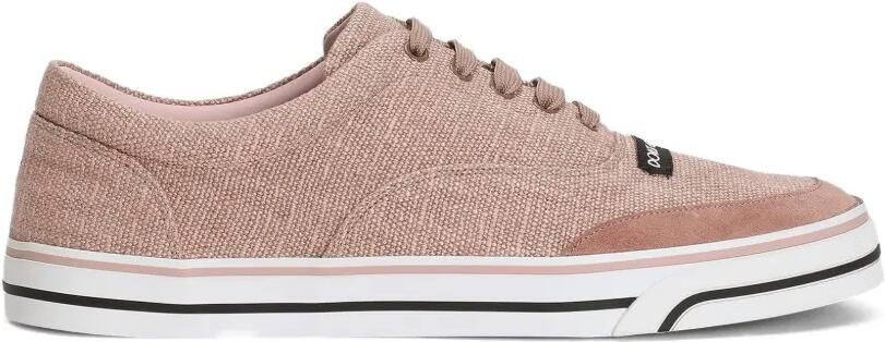 Dolce & Gabbana Sneakers met logopatch Roze