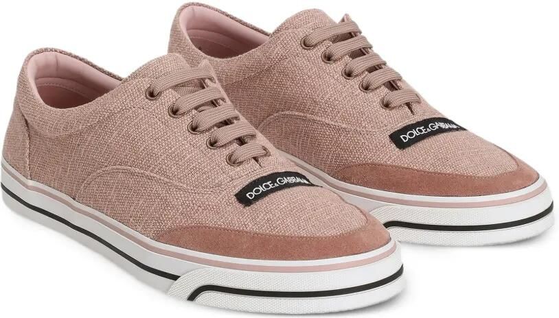 Dolce & Gabbana Sneakers met logopatch Roze - Foto 3