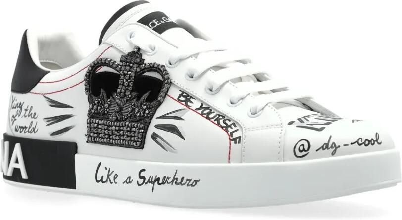 Dolce & Gabbana Sneakers met logopatch Wit - Foto 5
