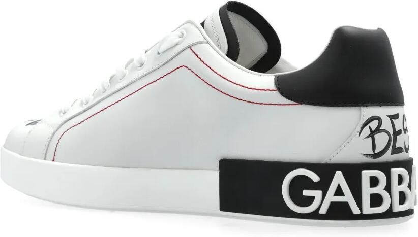 Dolce & Gabbana Sneakers met logopatch Wit - Foto 3