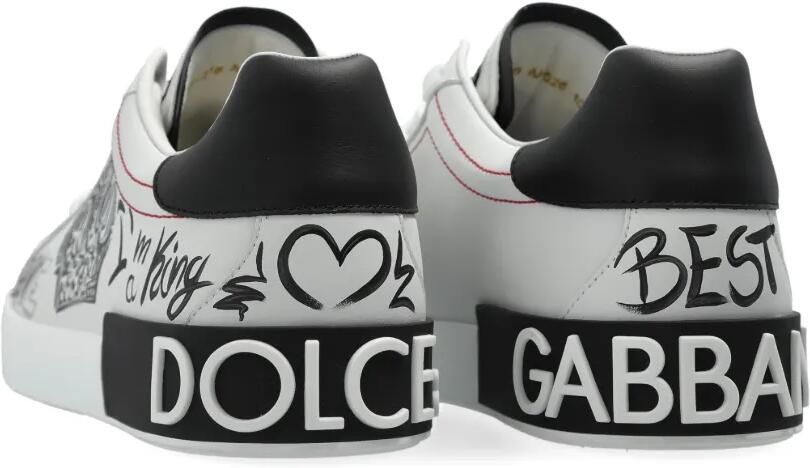 Dolce & Gabbana Sneakers met logopatch Wit - Foto 4