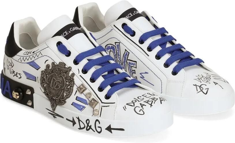 Dolce & Gabbana Sneakers met logoprint Wit - Foto 4