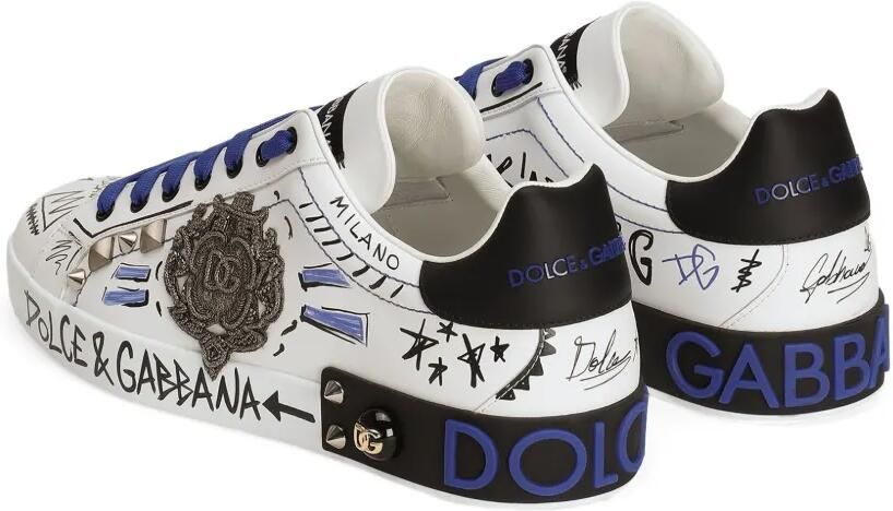 Dolce & Gabbana Sneakers met logoprint Wit - Foto 5