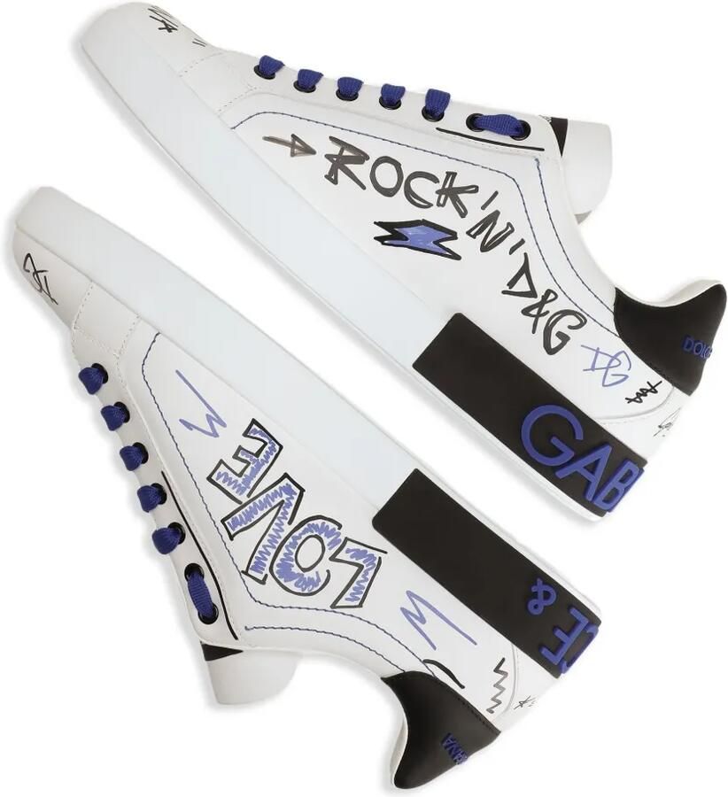 Dolce & Gabbana Sneakers met logoprint Wit - Foto 2