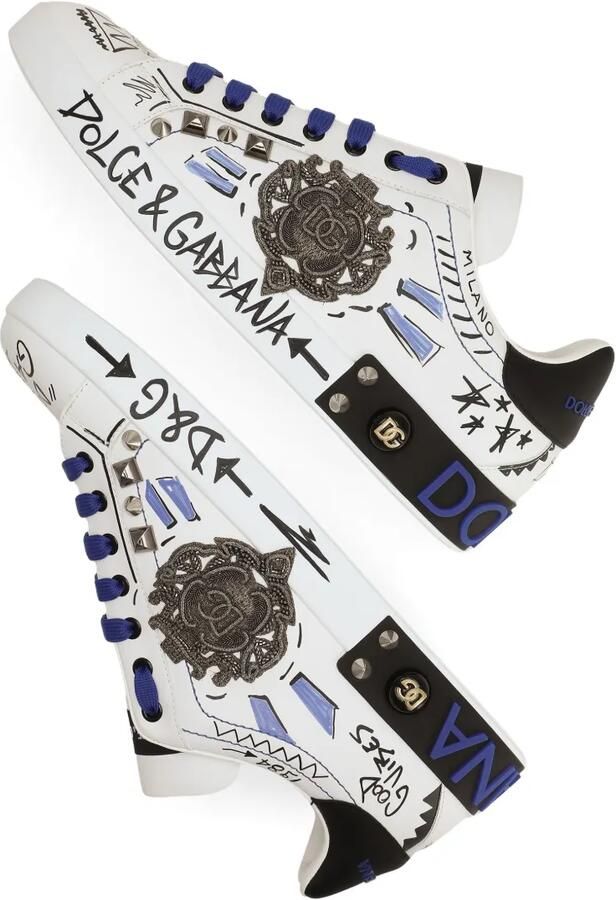 Dolce & Gabbana Sneakers met logoprint Wit - Foto 3
