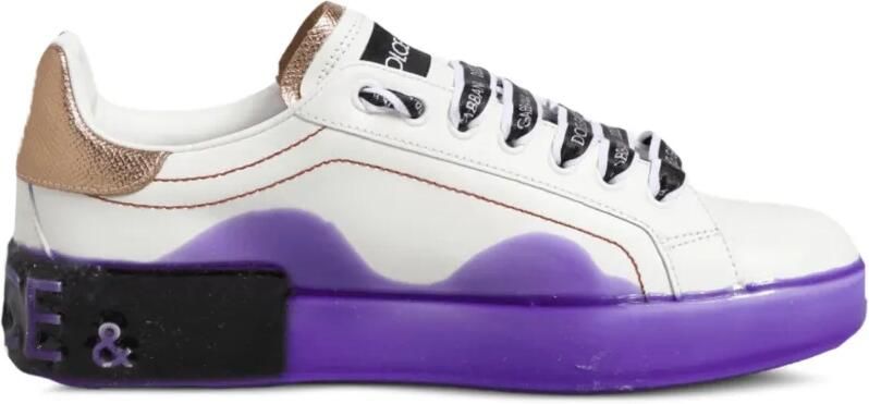 Dolce & Gabbana Sneakers met logoprint Wit