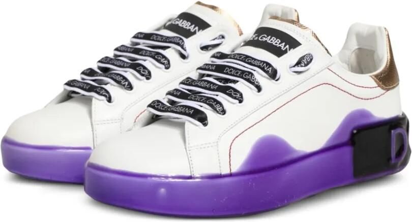 Dolce & Gabbana Sneakers met logoprint Wit - Foto 4