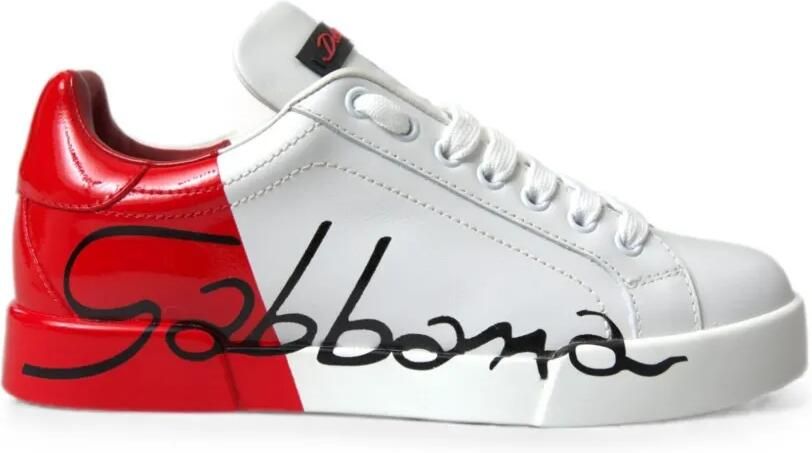 Dolce & Gabbana Sneakers met logoprint Wit