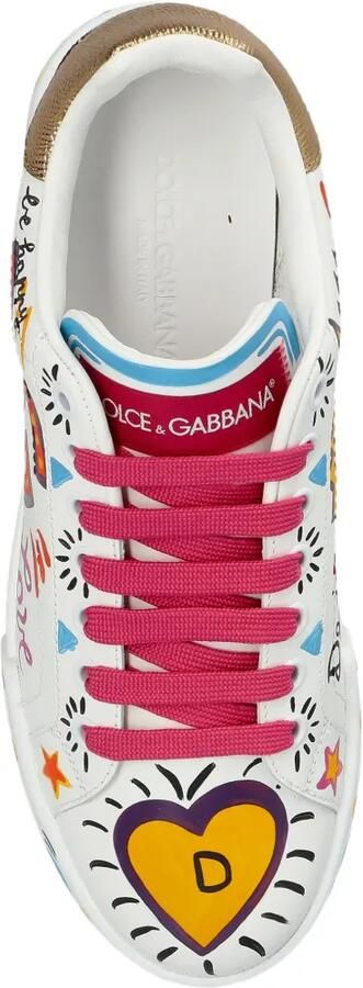 Dolce & Gabbana Sneakers met logoprint Wit - Foto 5