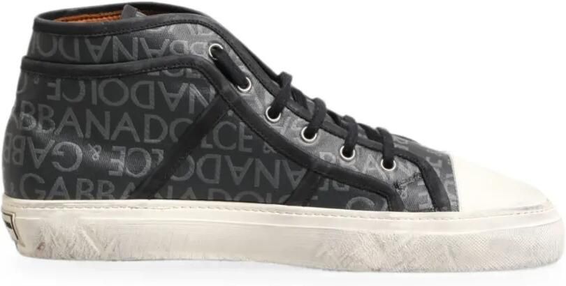 Dolce & Gabbana Sneakers met logoprint Zwart