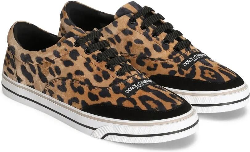 Dolce & Gabbana Sneakers met luipaardprint Beige - Foto 2