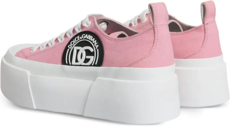 Dolce & Gabbana Sneakers met plateauzool Roze - Foto 5