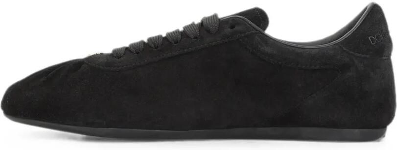 Dolce & Gabbana Sneakers met ruches en logoplakkaat Zwart - Foto 4