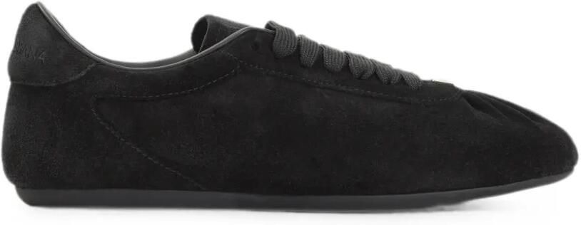 Dolce & Gabbana Sneakers met ruches en logoplakkaat Zwart - Foto 3