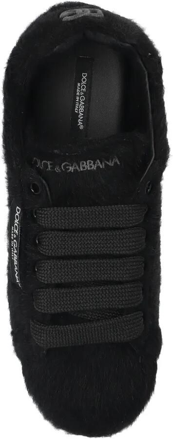 Dolce & Gabbana Sneakers met textuur Zwart - Foto 2