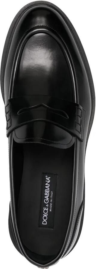 Dolce & Gabbana Sneakers van geborsteld leer Zwart - Foto 5