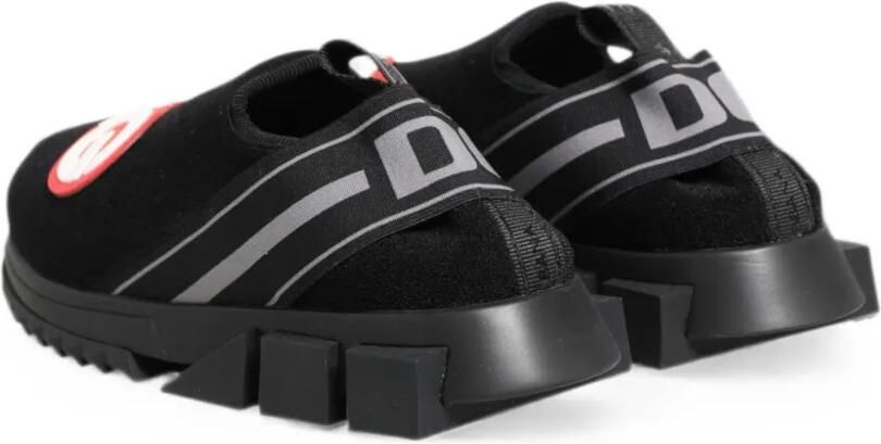 Dolce & Gabbana Sorrento sneakers met logoband Zwart - Foto 5