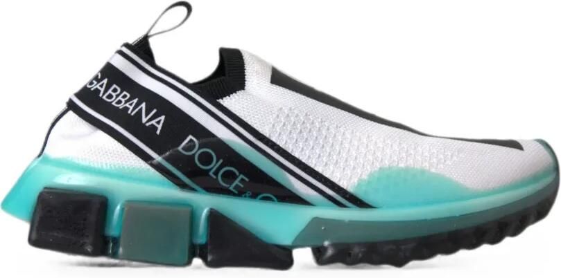 Dolce & Gabbana Sorrento sneakers met logoprint Wit