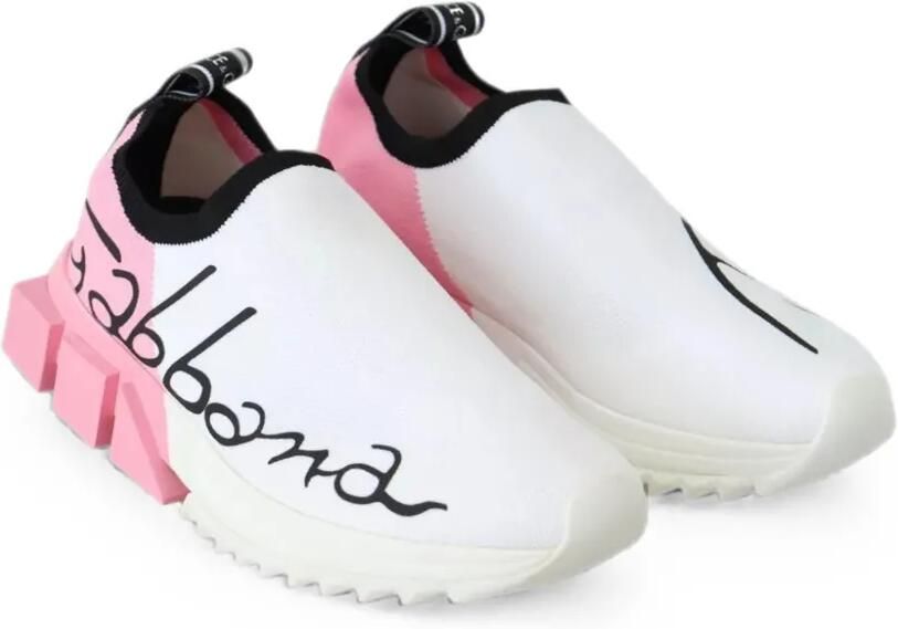 Dolce & Gabbana Sorrento sneakers met logoprint Wit - Foto 3