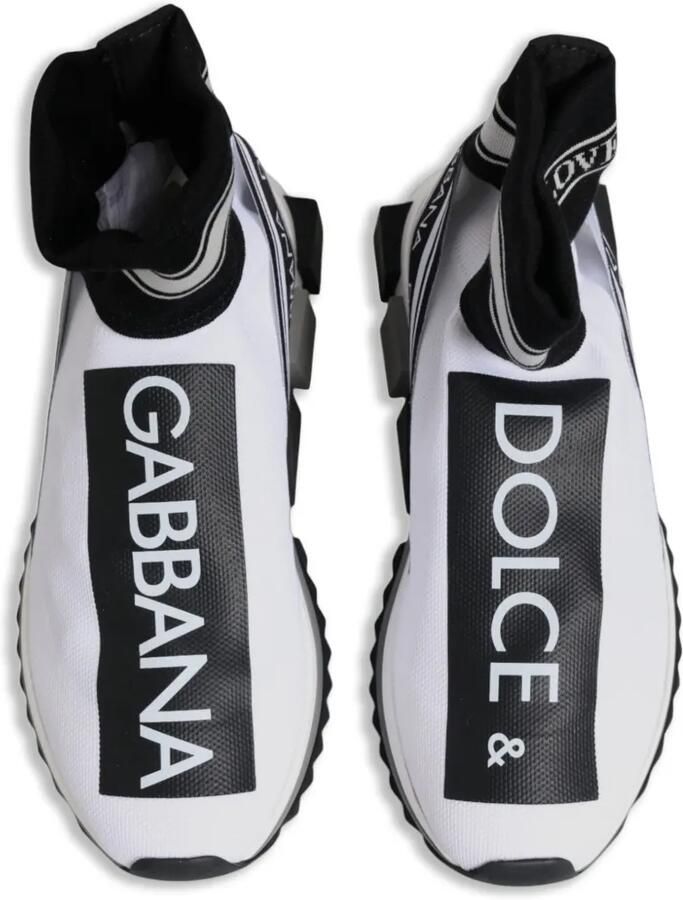 Dolce & Gabbana Sorrento sneakers met logoprint Wit - Foto 2