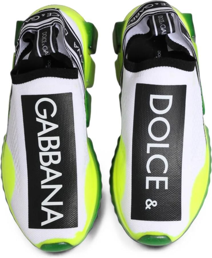 Dolce & Gabbana Sorrento sneakers met logoprint Wit - Foto 2