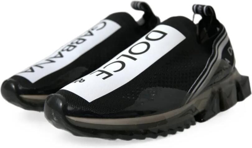 Dolce & Gabbana Sorrento sneakers met logoprint Zwart - Foto 3
