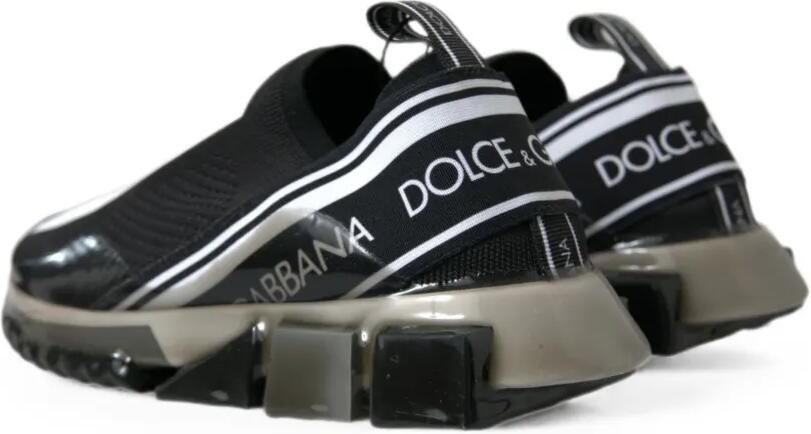 Dolce & Gabbana Sorrento sneakers met logoprint Zwart - Foto 4