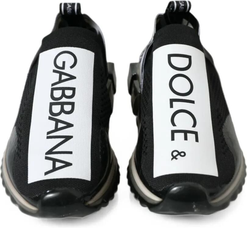 Dolce & Gabbana Sorrento sneakers met logoprint Zwart - Foto 2