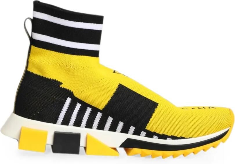 Dolce & Gabbana Sorrento soksneakers Geel