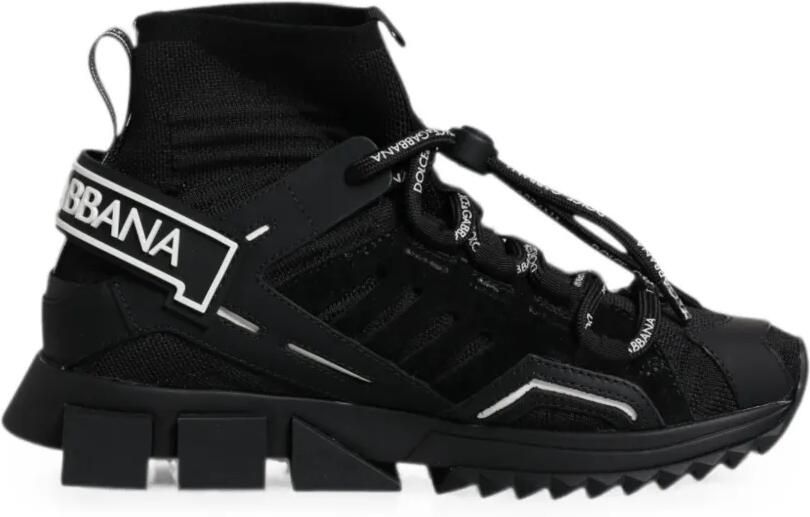 Dolce & Gabbana Sorrento soksneakers Zwart