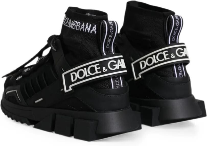 Dolce & Gabbana Sorrento soksneakers Zwart - Foto 3