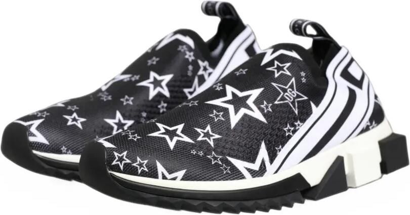 Dolce & Gabbana Sorrento star-print sneakers Zwart - Foto 5