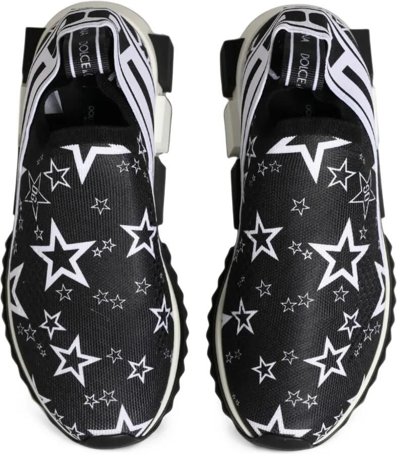 Dolce & Gabbana Sorrento star-print sneakers Zwart - Foto 2