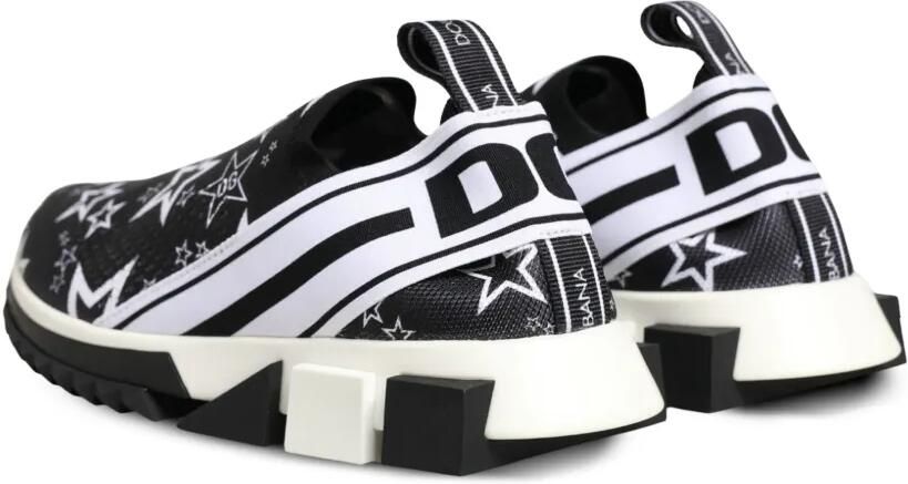 Dolce & Gabbana Sorrento star-print sneakers Zwart - Foto 4