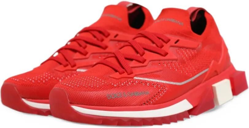 Dolce & Gabbana Sorrento stretch sneakers Rood - Foto 4