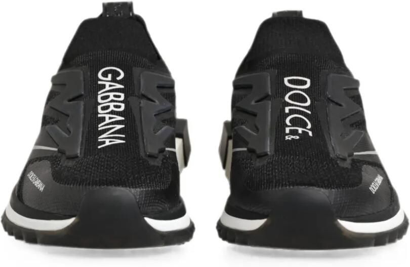 Dolce & Gabbana Sorrento stretch sneakers Zwart - Foto 3