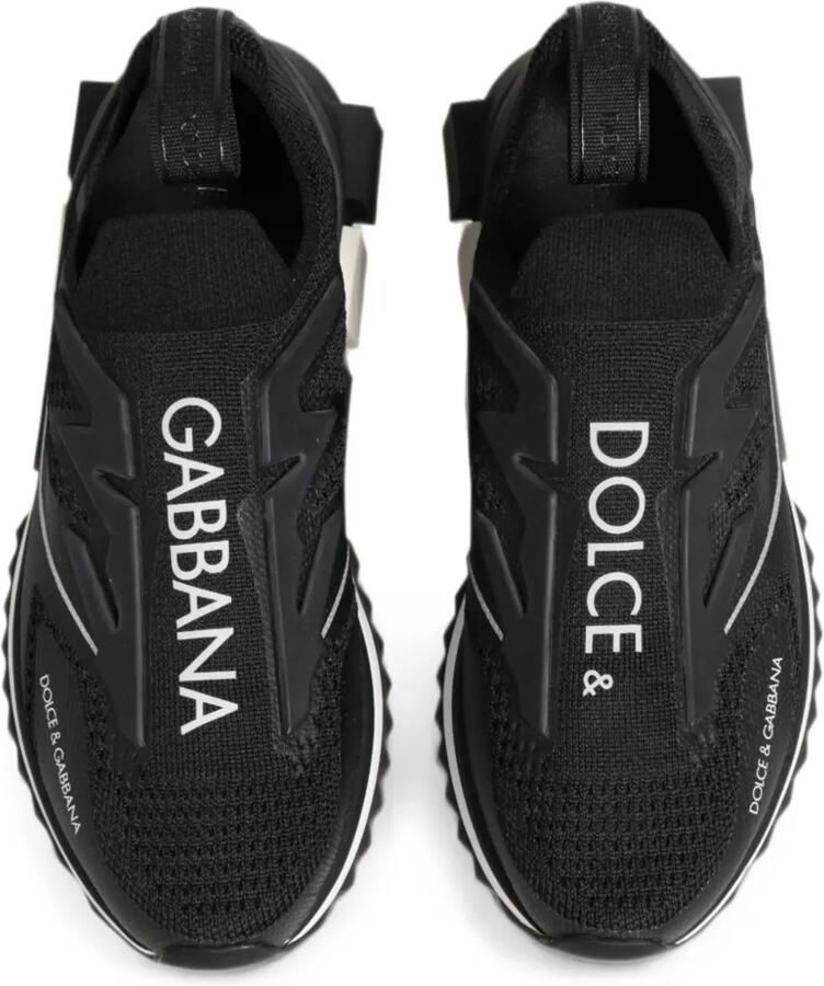 Dolce & Gabbana Sorrento stretch sneakers Zwart - Foto 2