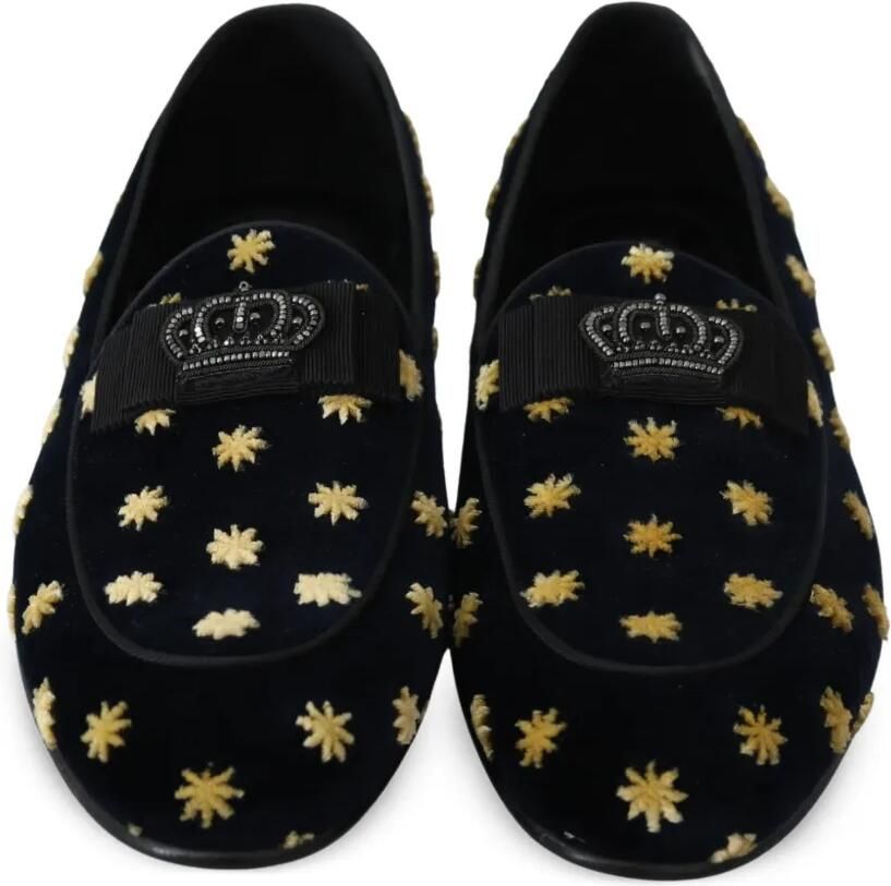 Dolce & Gabbana Loafers verfraaid met kroon en geborduurde ster Zwart - Foto 2