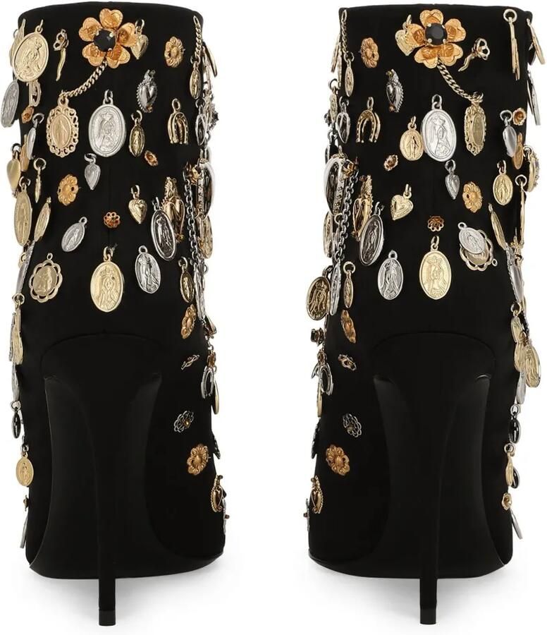 Dolce & Gabbana Stiletto laarzen Zwart - Foto 3
