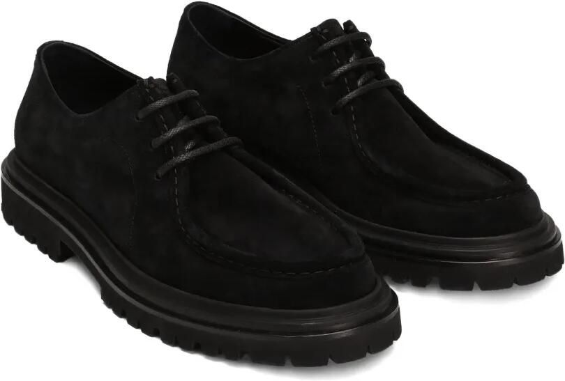 Dolce & Gabbana Suède derby schoenen Zwart - Foto 2