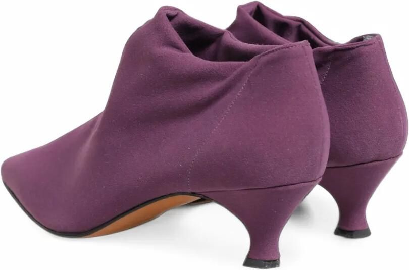 Dolce & Gabbana suede heeled boots Paars - Foto 3