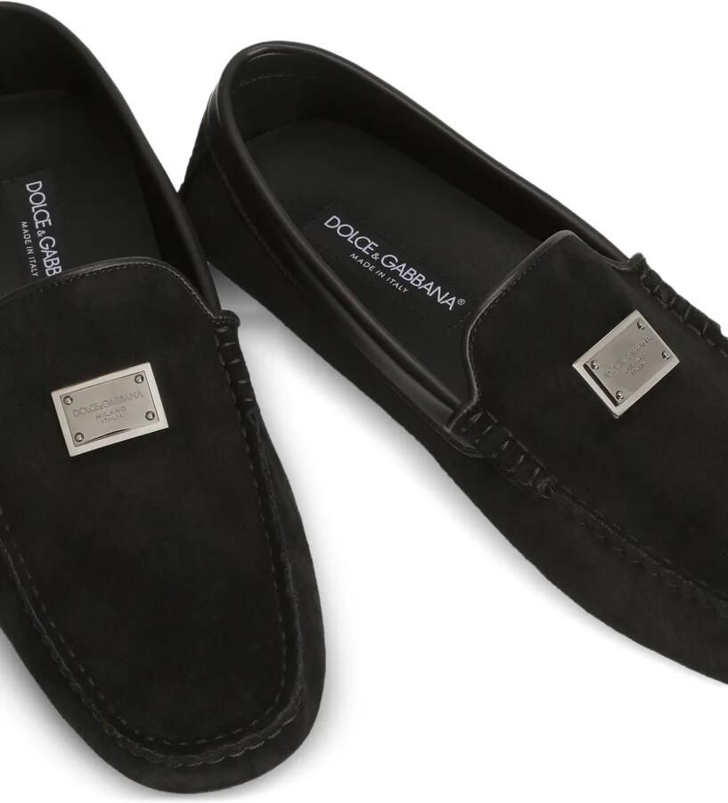 Dolce & Gabbana Suède loafers Zwart - Foto 2
