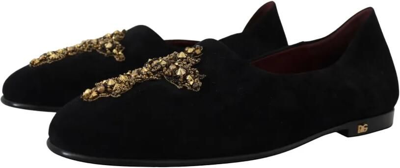 Dolce & Gabbana Suède loafers Zwart - Foto 4