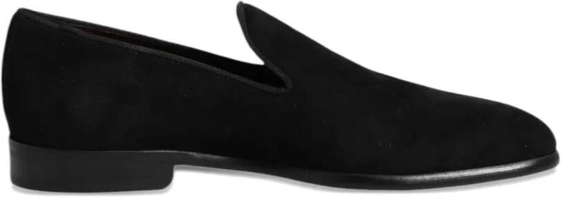 Dolce & Gabbana Suède loafers Zwart