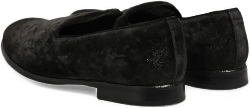 Dolce & Gabbana suede loafers Zwart - Foto 4