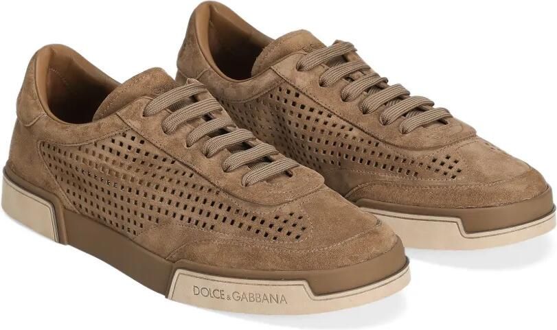 Dolce & Gabbana Suède sneakers Bruin - Foto 3